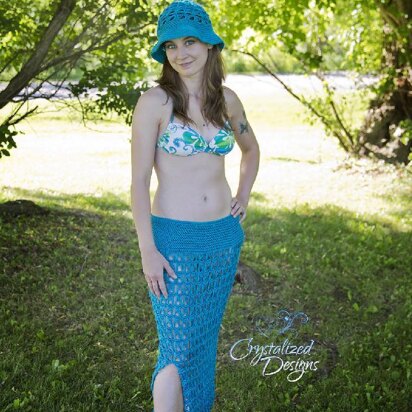Mermaid Lace Swimsuit Cover