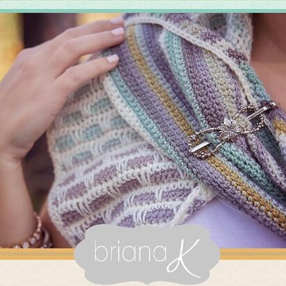 Brick and Mortar Shawl Crochet