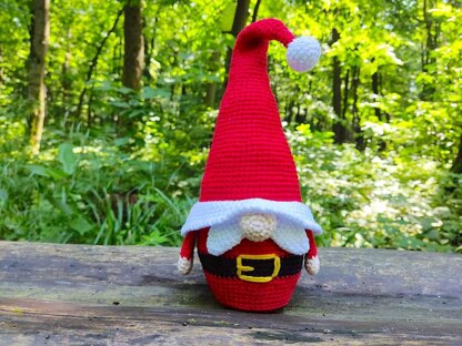 Christmas gnome Santa