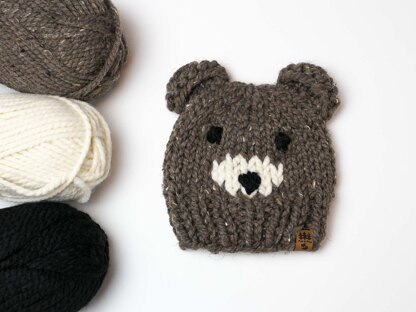 Bear Face Ears Hat Baby