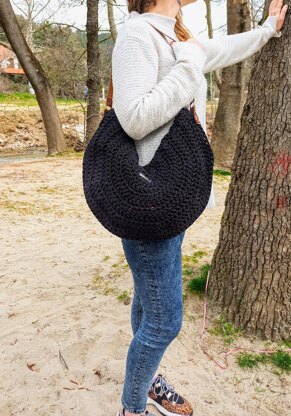 Large half moon bag