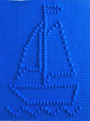 Sailboat Baby Blanket