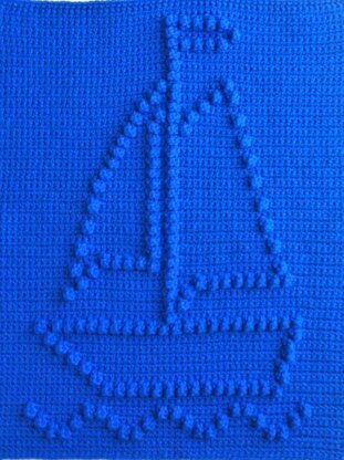 Sailboat Baby Blanket