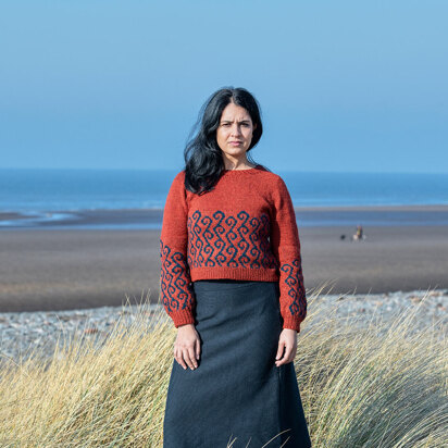 Ocean Surface Sweater in The Fibre Co. Cumbria - Downloadable PDF