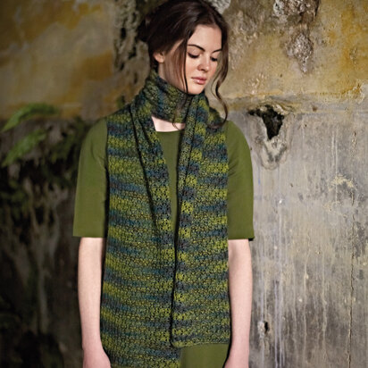 Falcon Scarf in Rowan Fine Art