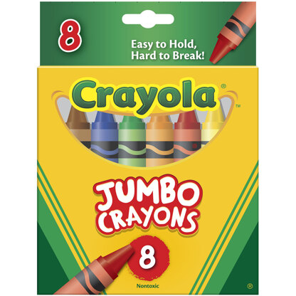 Crayola Jumbo Crayons - 8/Pkg