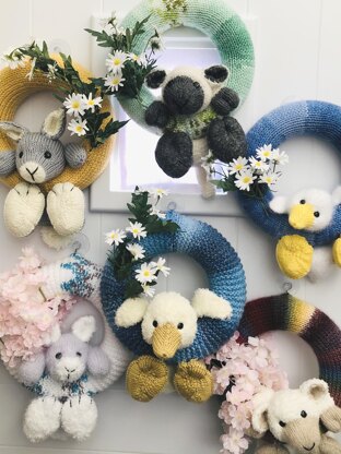 Easter Animal Wreaths