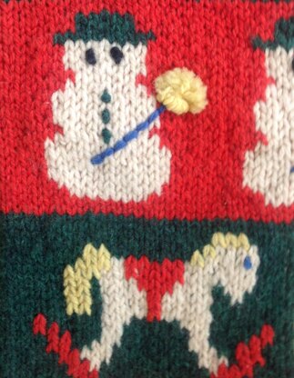 Traditional Christmas Stockings pattern #24