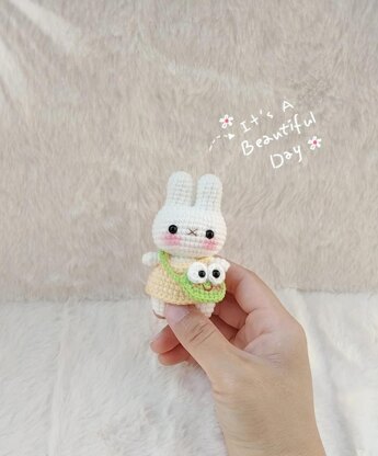 Mini Bunny with Frog Crossbody Bag