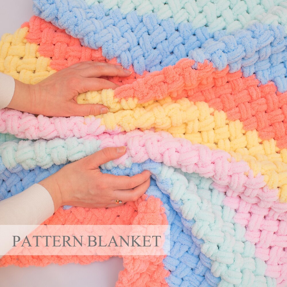 Braided yarn online blanket