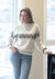 Cheer Sweater in Viking Of Norway Alpaca Storm - UK-2306-3 - Downloadable PDF