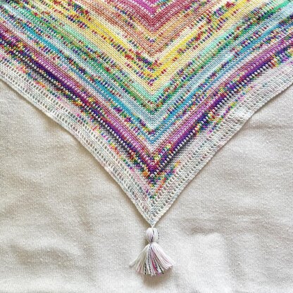 Fairy Lights Advent Shawl