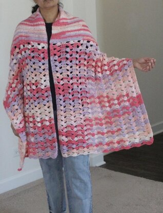 Charmed Crochet Shawl Pattern