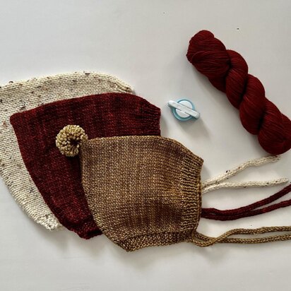 Pixie Maxi Elf Hat - knitting pattern