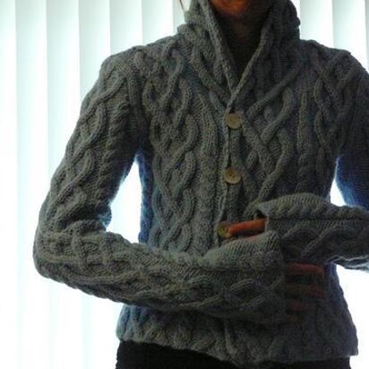 Fireside Sweater - knitting pattern