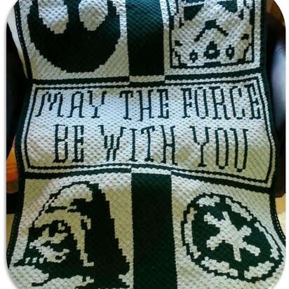 Star Wars Throw Crochet Graphghan Pattern