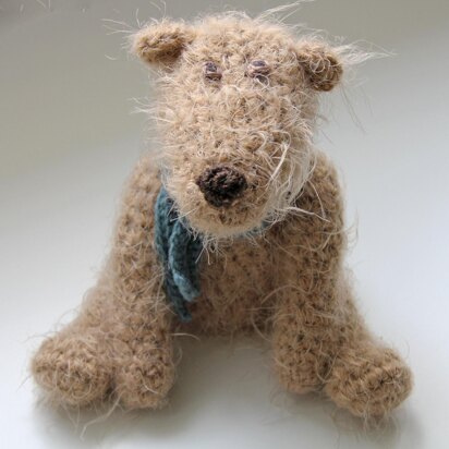 Scruff - A Scruffy Jointed Teddy Bear