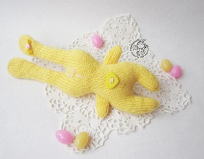 Yellow Bunny for small babies