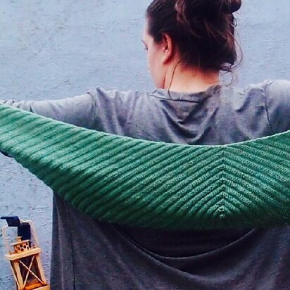 Nettle Tea Shawl - knitting pattern