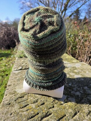 Beehive Beanie and Neck Warmer