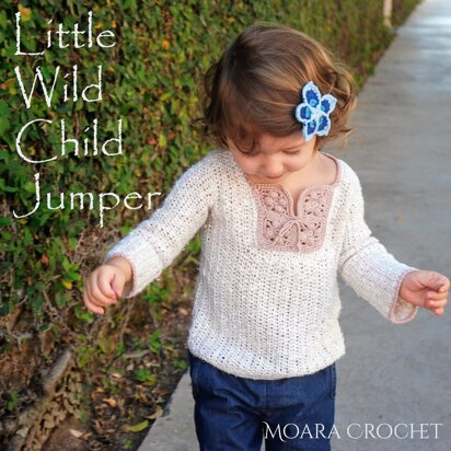 Wild Child Crochet Jumper