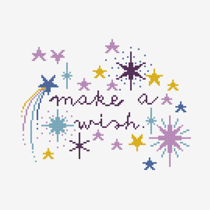 Make A Wish in DMC - PAT0842 - Downloadable PDF