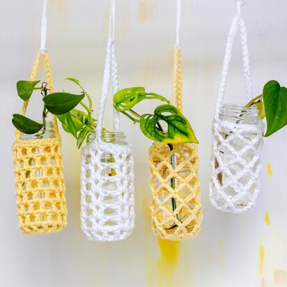 Plant Prop Recycled Spice Jar Hanging Vase