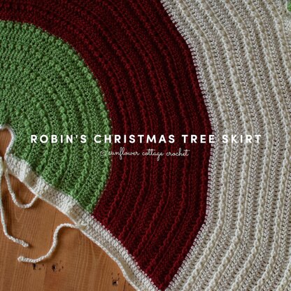 Robin's Christmas Tree Skirt