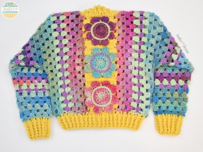 Awesome Blossom Kids' Cardigan