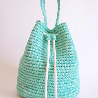 Drawstring bag.