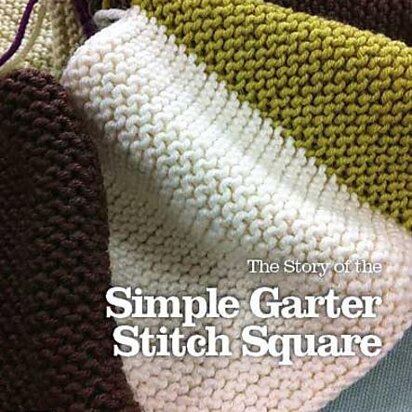 Simple Garter Stitch Square