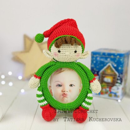 Crochet Pattern “Photo Frame ELF”