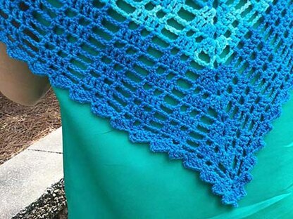 Transitions Crochet Shawl