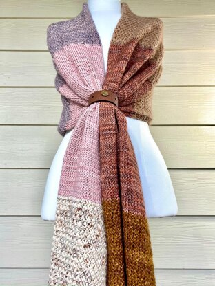 Knit and Purl Wrap