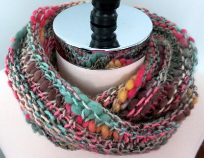 Bamboo Bloom Infinity Scarf / Cowl