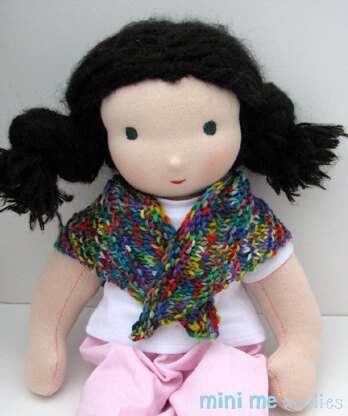 Patchwork Prairie Shawl for Dolls