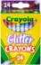 Crayola Crayons - Glitter 24/Pkg