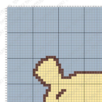 Winnie the Pooh Blanket Piglet Throw Blue Baby Stroller C2C CROCHET PATTERN