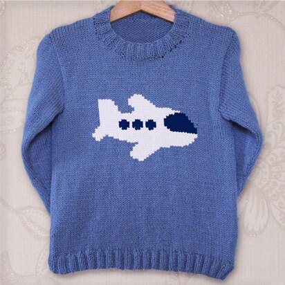 Plane Chart & Childrens Sweater