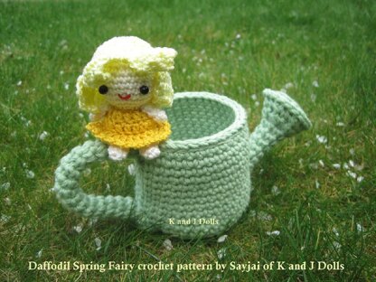 Daffodil Spring Fairy - Amigurumi crochet pattern