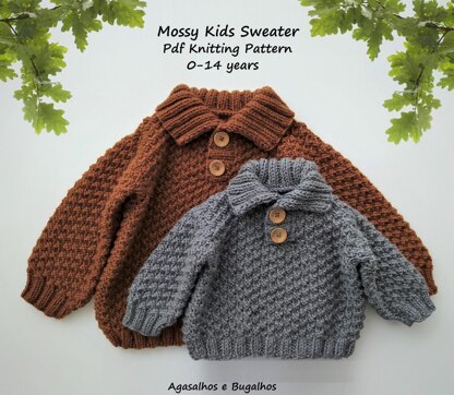 Mossy Kids Sweater | 0-14 years