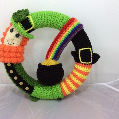 St Patrick's Day Wreath