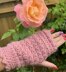 Star Rose Fingerless Mittens