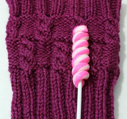 Twisty Lollipop Boot Cuffs