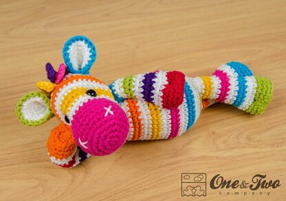 Rainbow Zebra Amigurumi