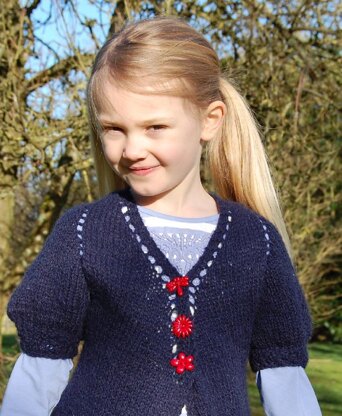 Gaugeless for girls cardigan