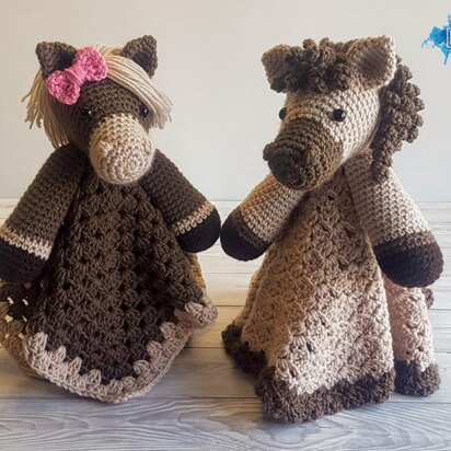 & Harriet Horse Loveys Crochet Patterns