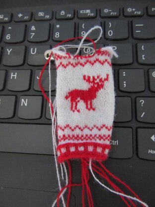 1:12th scale Nordic reindeer sweater