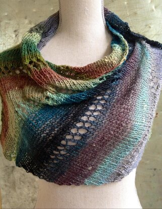 Diagonal Wrap Scarf