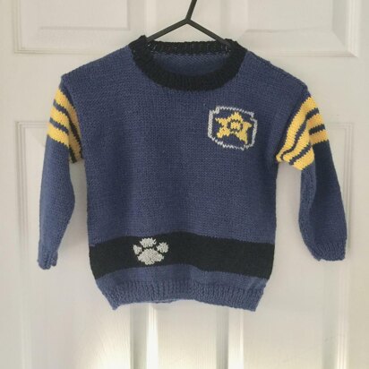 Pet Patrol Paw Print Jumper